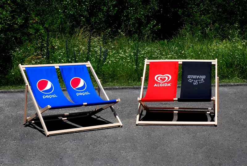 Leżaki Reklamowe Pepsi Algida